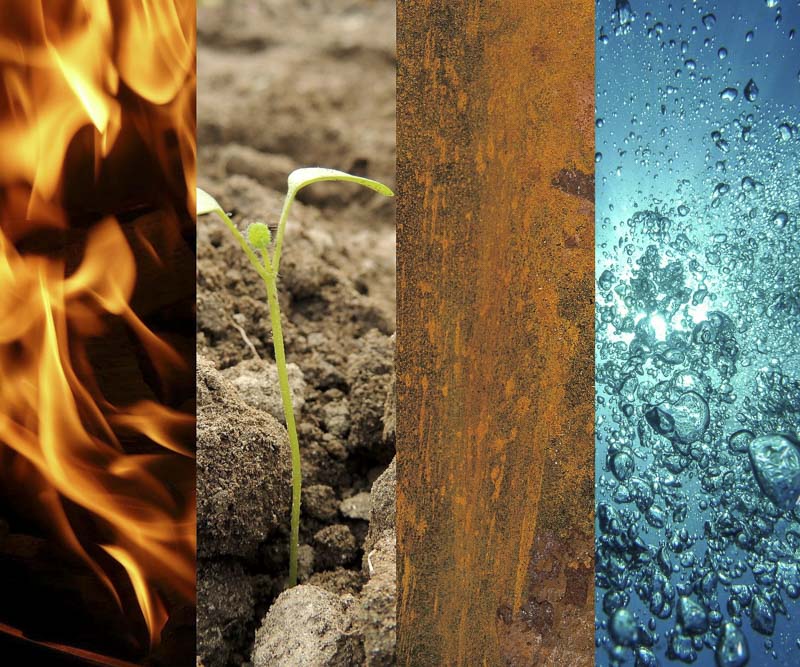 Four Elements: Earth, Water, Air, Fire Science Lesson & Projects